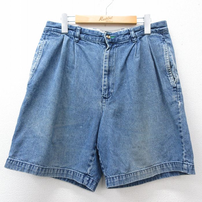 トミーヒルフィガー ショーツ ワンポイントロゴ ネイビー W32 | 古着