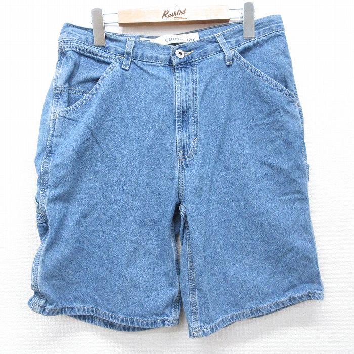 ギャップ 00s ショートペインターパンツ ネイビー W31 | 古着