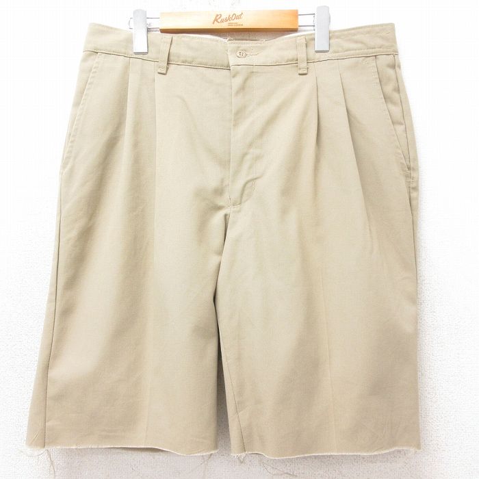 レッドキャップ 00s ショートワークパンツ ベージュ W36 | 古着