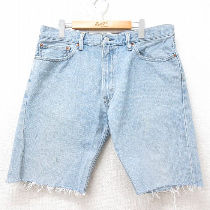 リーバイス505 ショートパンツ ネイビー W36 | 古着
