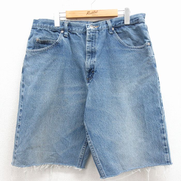 ラングラー ショートパンツ デニム ライトネイビー W35 | 古着