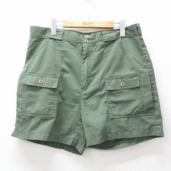 EMS 90s ショートパンツ グリーン W35 | 古着