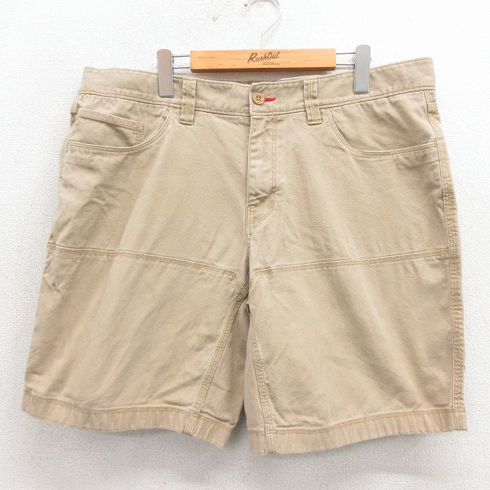 ノースフェイス ショートパンツ ダック地 ベージュ W38 | 古着
