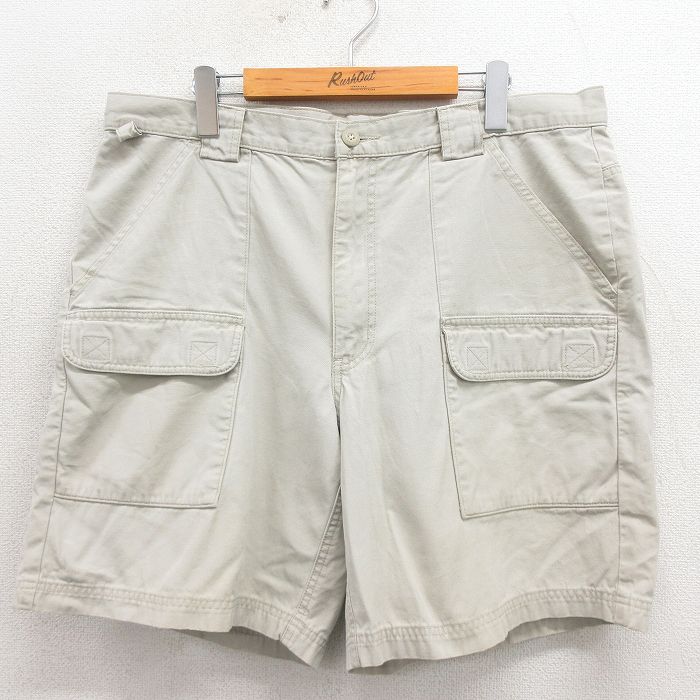 エディーバウアー 00s ショートパンツ ベージュ W36 | 古着