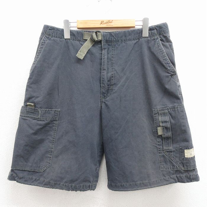 アメリカンイーグル ショートカーゴパンツ グレー W34 | 古着