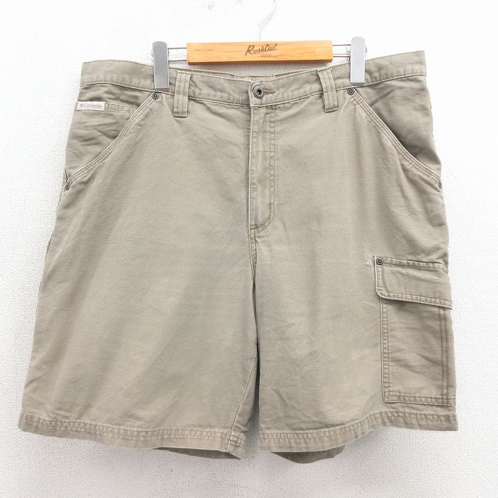 コロンビア 00s ショートペインターパンツ ベージュ W38 | 古着