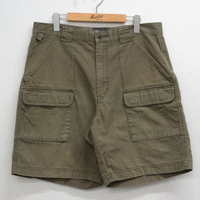 エディーバウアー ショートパンツ グリーン W35 | 古着