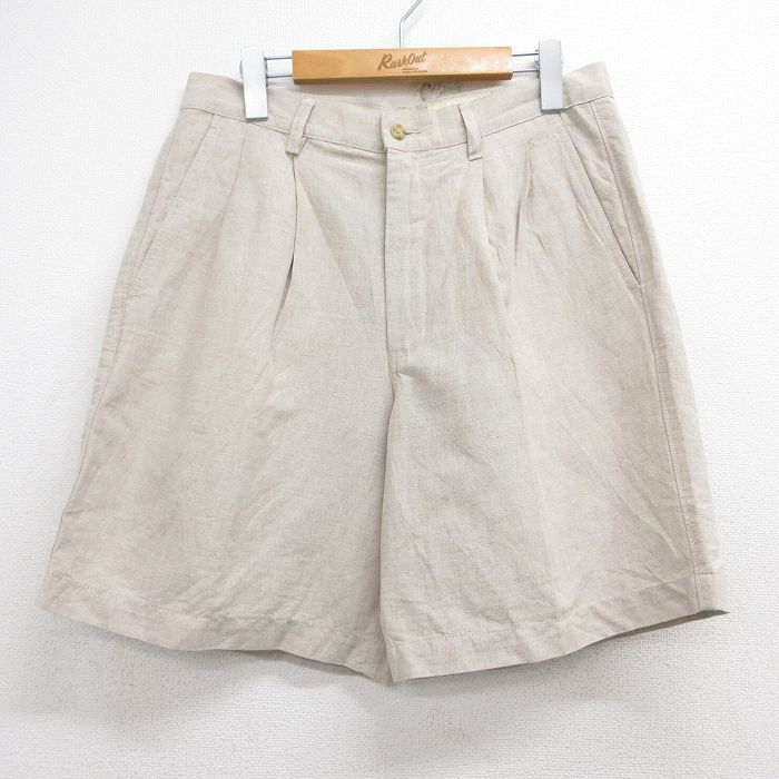 エディーバウアー 00s ショートパンツ ベージュ W32 | 古着