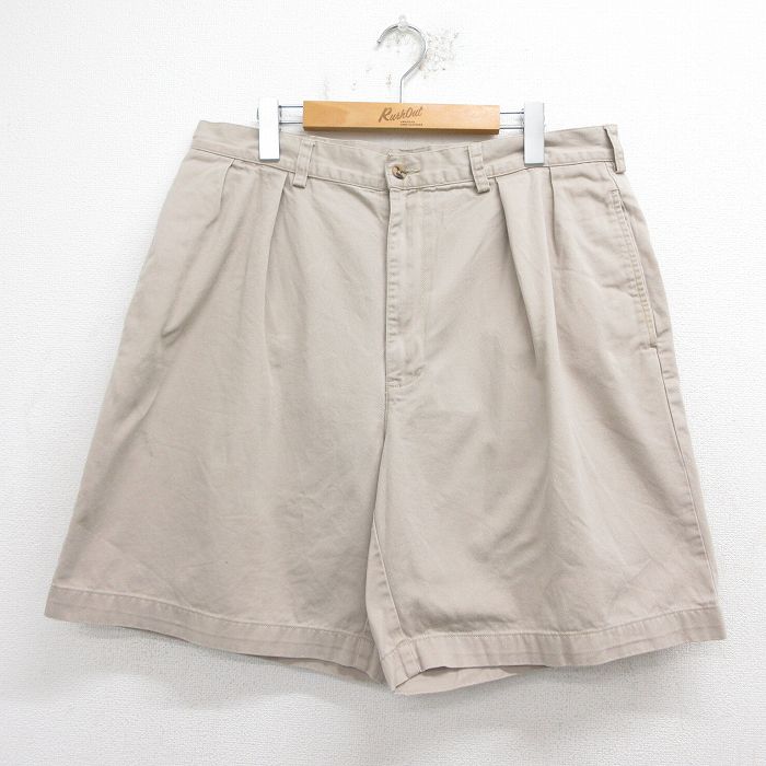 ラルフローレン 90s ショートチノパンツ TYLER ベージュ W35 | 古着