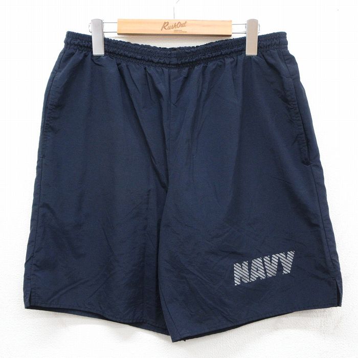 リフレクター ショートナイロンパンツ ネイビー W33 | 古着