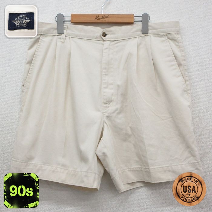 ドッカーズ 90s ショートパンツ ベージュ 実寸W36 | 古着