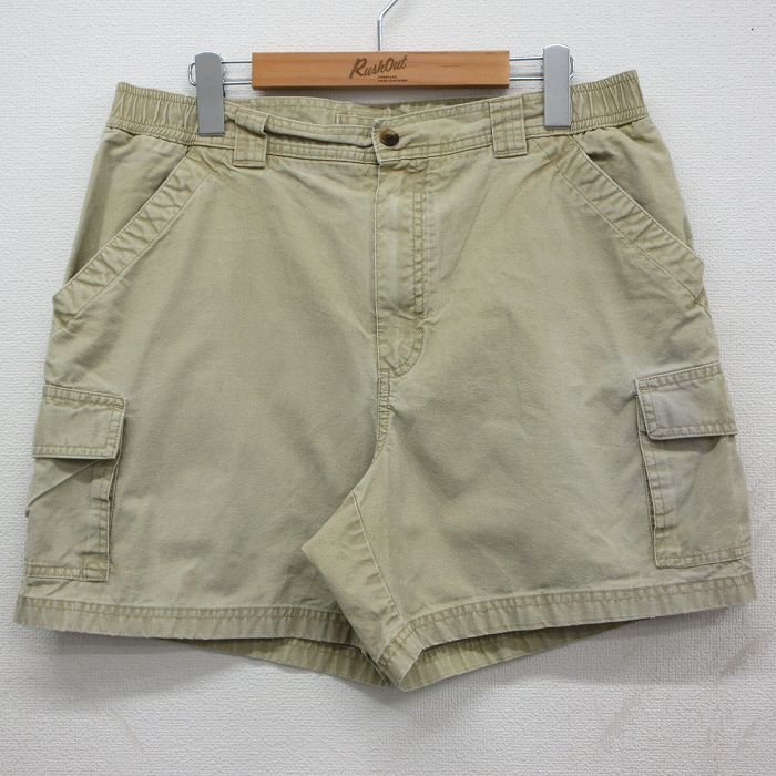 エルエルビーン 00s ショートカーゴパンツ ベージュ W31 | 古着