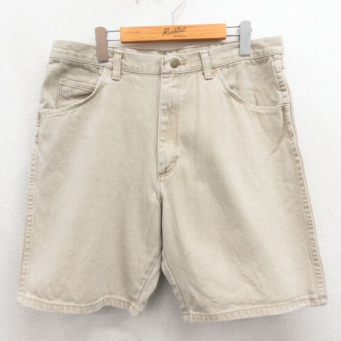 ラングラー 90s ショートパンツ ベージュ 実寸W34 | 古着