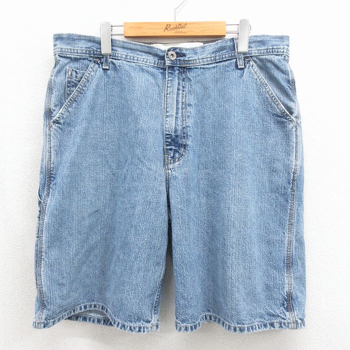 アリゾナジーンズ ショートペインターパンツ ネイビー W36 | 古着