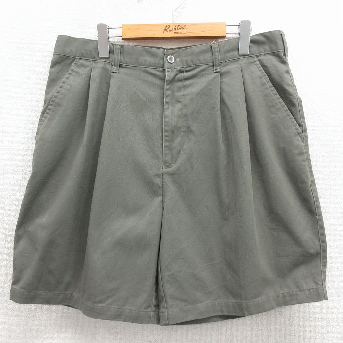 ベーシックエディションズ 90s ショートパンツ グリーン W36 | 古着