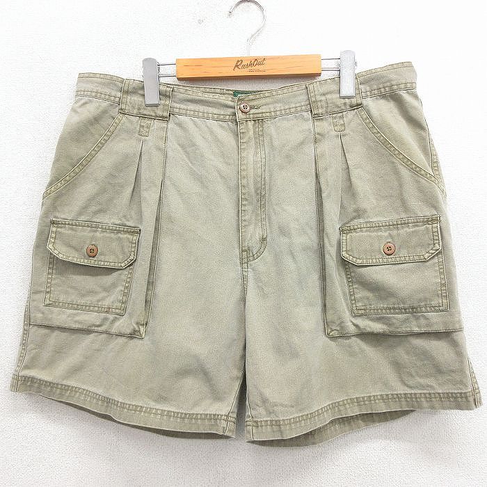 00s ショートパンツ グリーン W38 | 古着