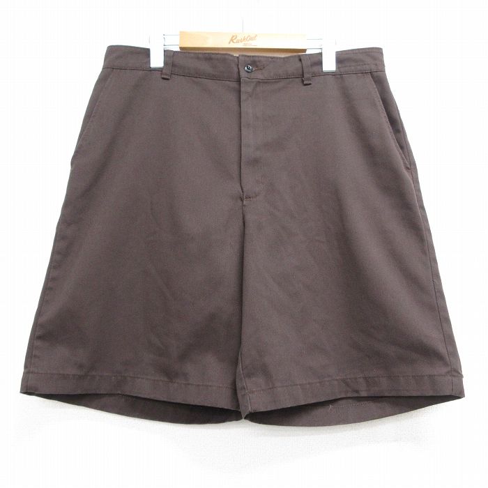 レッドキャップ 00s ショートワークパンツ ブラウン 実寸W36 | 古着