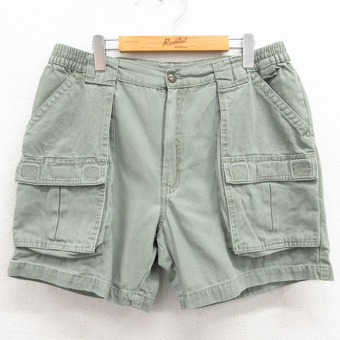 レッドヘッド 00s ショートブッシュパンツ ダック地 カーキ W36 | 古着