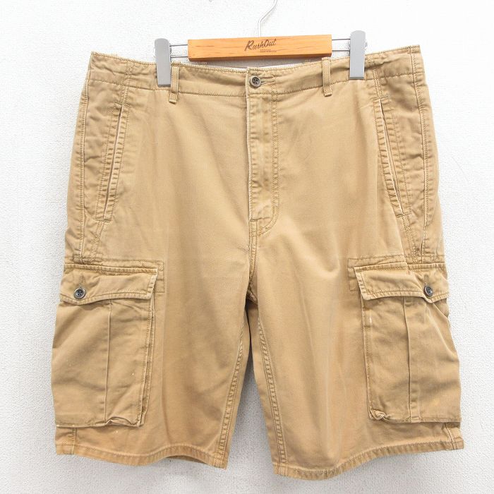 リーバイス W35 ショートカーゴパンツ ベージュ | 古着