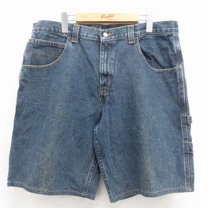 FADED GLORY ハーフペインターパンツ ネイビー W38 | 古着