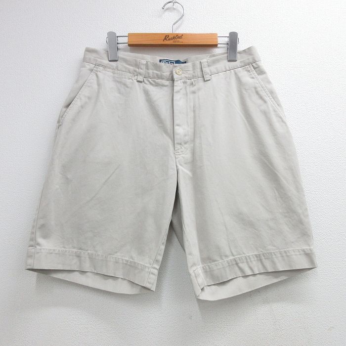 ラルフローレン 90s ショートチノパンツ PROSPECT ベージュ W31 | 古着