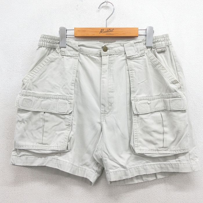 レッドヘッド 00s ショートブッシュパンツ ベージュ W33 | 古着