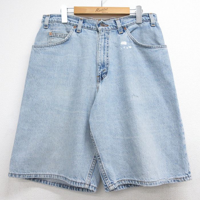 リーバイス565 90s ショートパンツ ブルー W32 | 古着