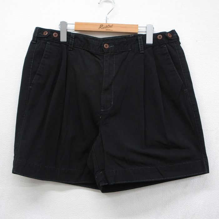 ドッカーズ 90s ショートパンツ ダック地 ブラック 実寸W38 | 古着