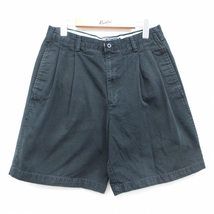 ラルフローレン 90s ショートパンツ ブラック 実寸W31 | 古着