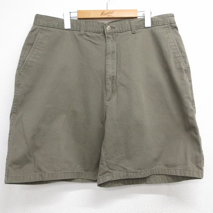 エディーバウアー 90s ショートパンツ カーキ 実寸W38 | 古着