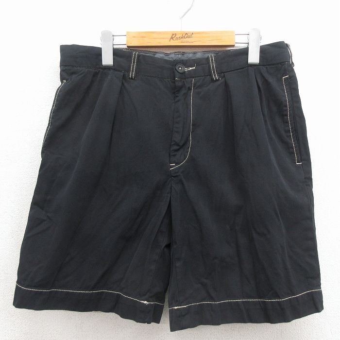 ラルフローレン 90s ショートパンツ ブラック 実寸W33 | 古着