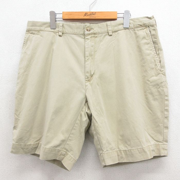 ラルフローレン ショートチノパンツ ベージュ 実寸W38 | 古着