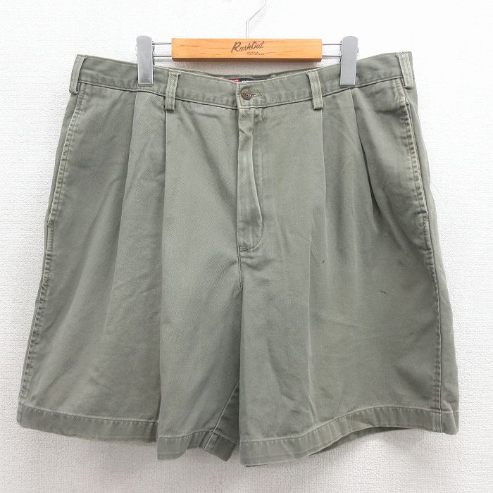ラルフローレン 90s ショートチノパンツ カーキ 実寸W35 | 古着