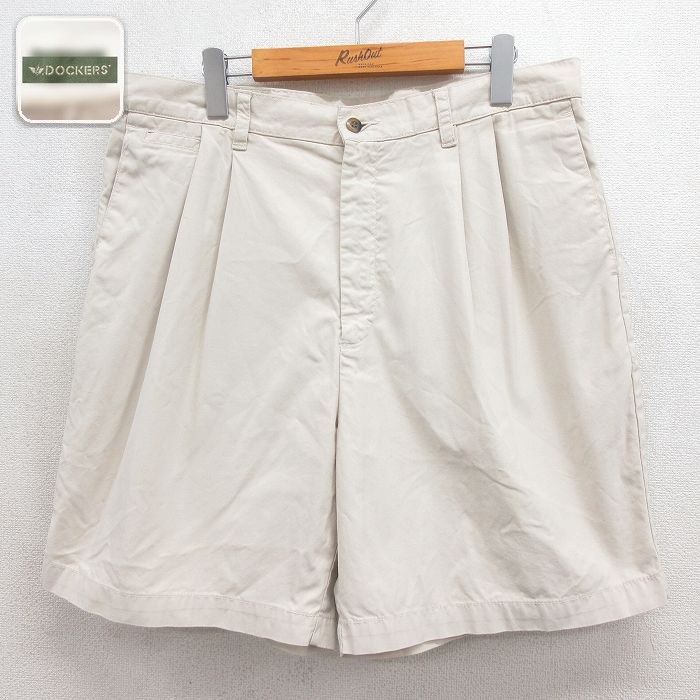 ドッカーズ ショートパンツ ベージュ 実寸W34 | 古着