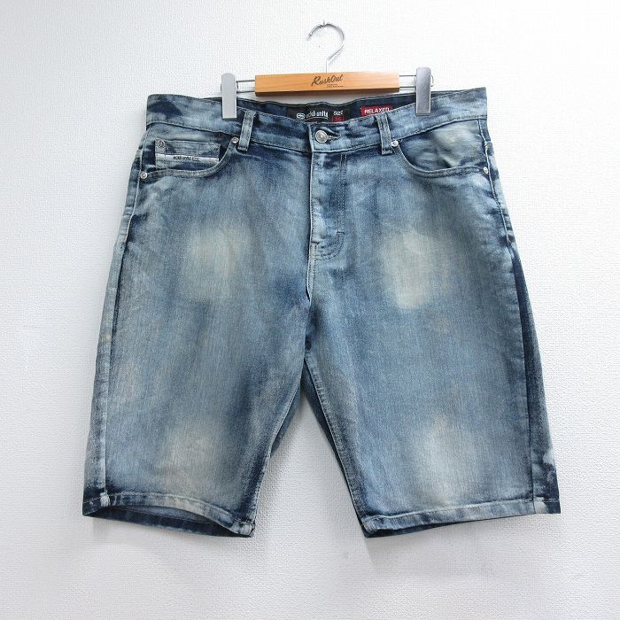 エコー ショートパンツ ネイビー 実寸W37 | 古着