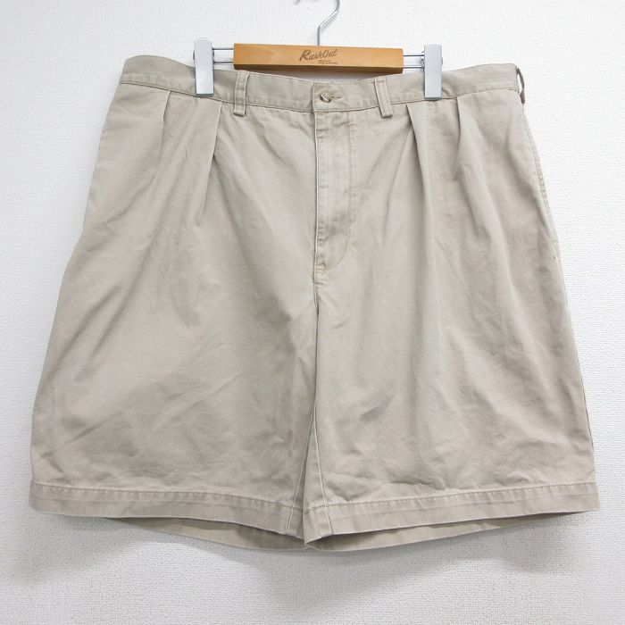 ラルフローレン 90s ショートチノパンツ TYLER ベージュ 実寸W38 | 古着
