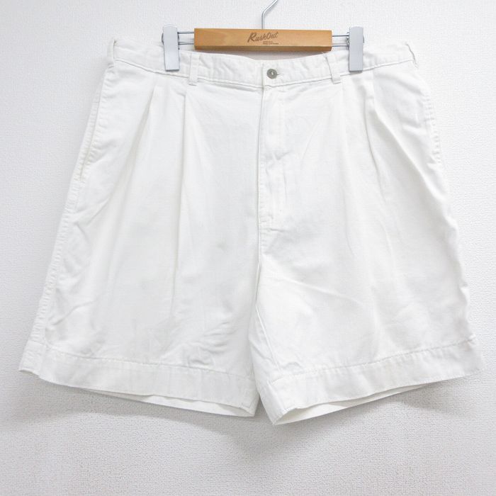 ドッカーズ 90s ショートパンツ ホワイト 実寸W37 | 古着