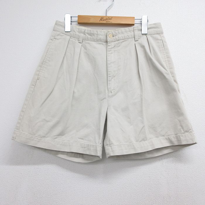 ラルフローレン 90s ショートチノパンツ ベージュ 実寸W30 | 古着