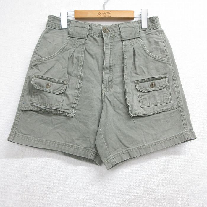 レッドヘッド 00s ショートブッシュパンツ カーキ 実寸W31 | 古着