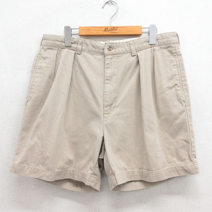 ラルフローレン 90s ショートチノパンツ ANDREW ベージュ 実寸W36 | 古着