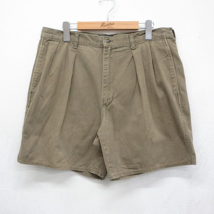 ラルフローレン 80s ショートパンツ タロン ブラウン 実寸W33 | 古着