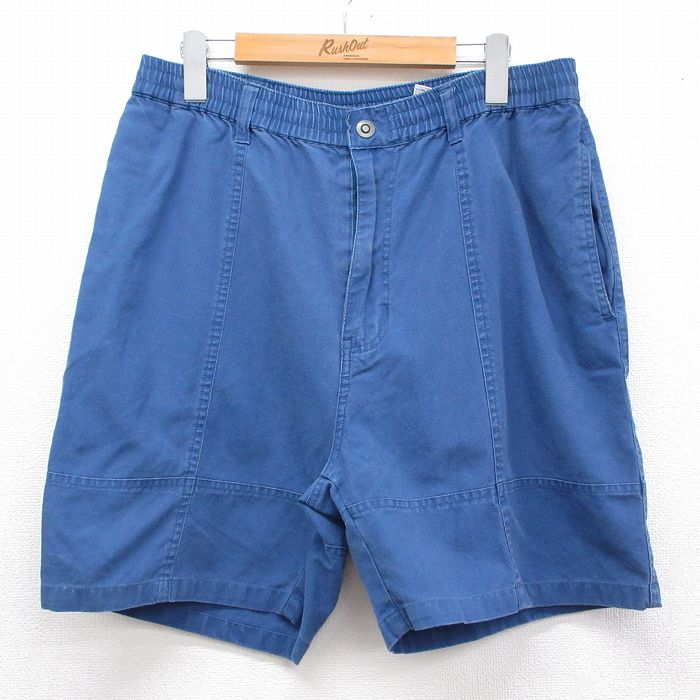 ベーシックエディションズ 90s ショートパンツ ブルー 実寸W34 | 古着