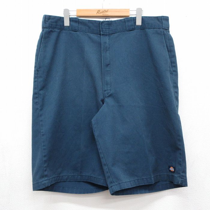ディッキーズ 90s ショートワークパンツ ネイビー 実寸W38 | 古着