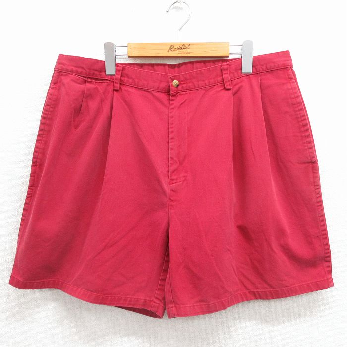 ノーティカ 90s ショートパンツ レッド 実寸W35 | 古着