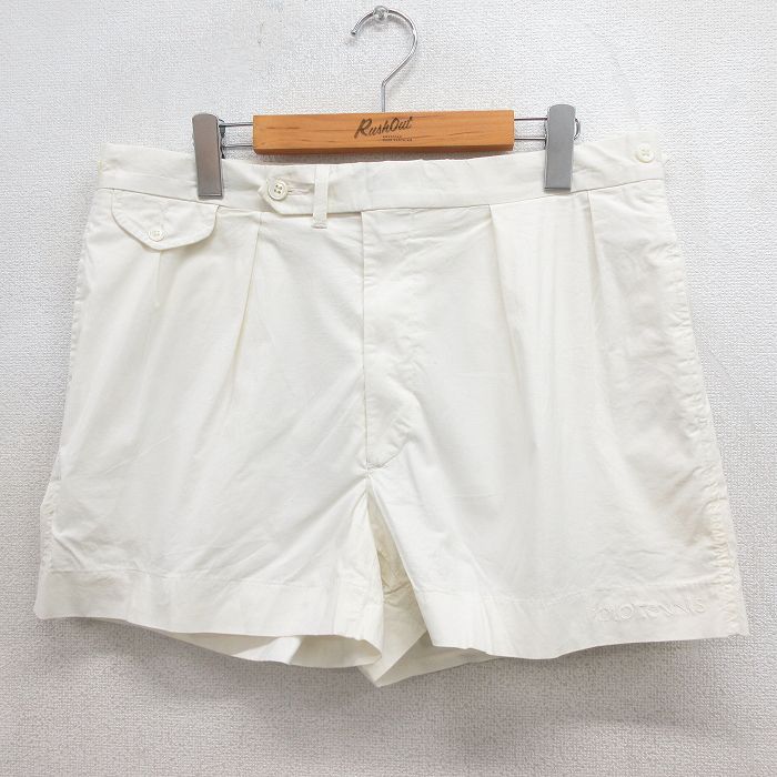 ラルフローレン 90s ショートパンツ ホワイト 実寸W34 | 古着