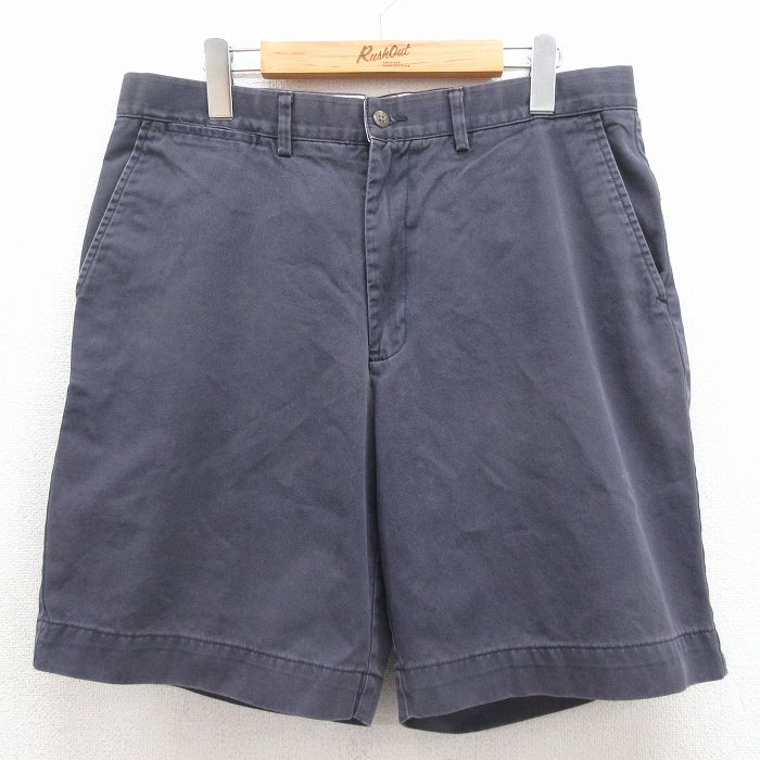 ラルフローレン 90s ショートチノパンツ PROSPECT ネイビー 実寸W34 | 古着