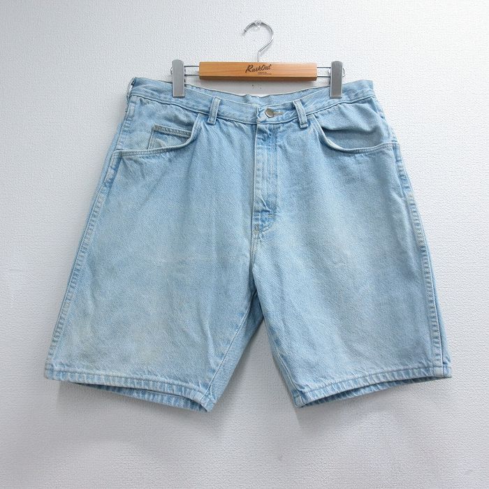 ラングラー 00s ショートパンツ デニム ネイビー 実寸W34 | 古着