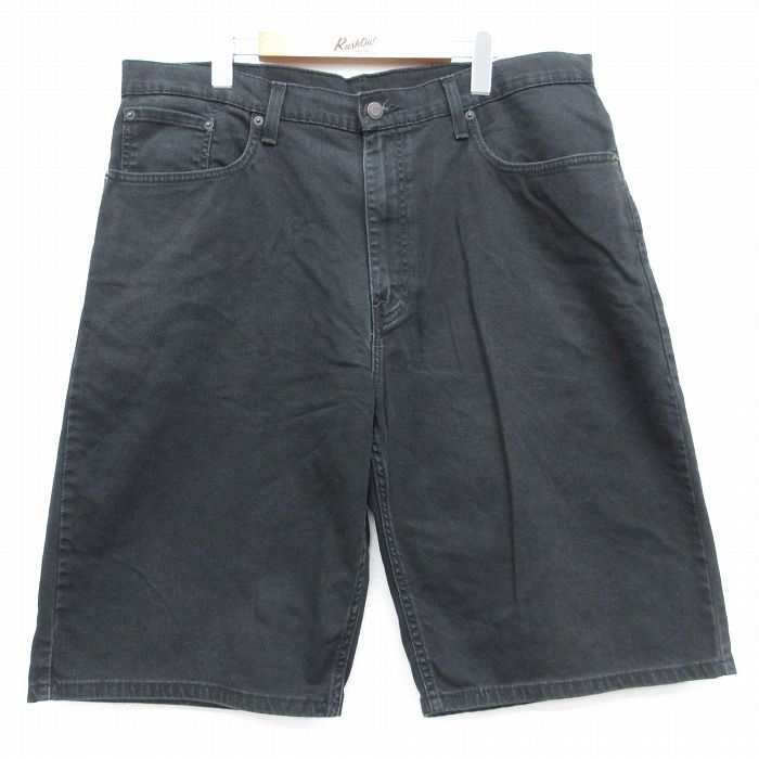 リーバイス569 ショートパンツ ブラック 実寸W38 | 古着