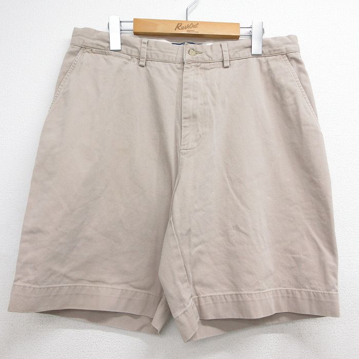 ラルフローレン 90s ショートチノパンツ PROSPECT ベージュ 実寸W34 | 古着