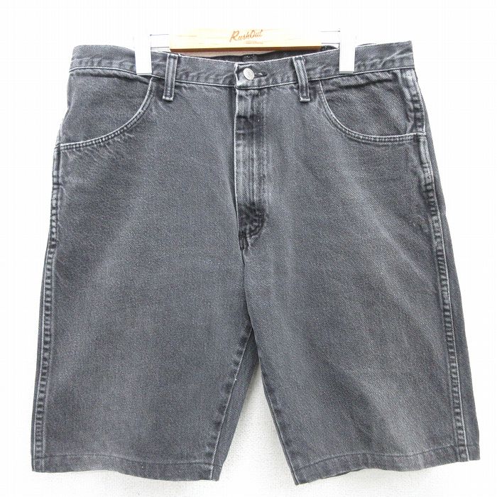 実寸W36 ショートパンツ ブラック | 古着
